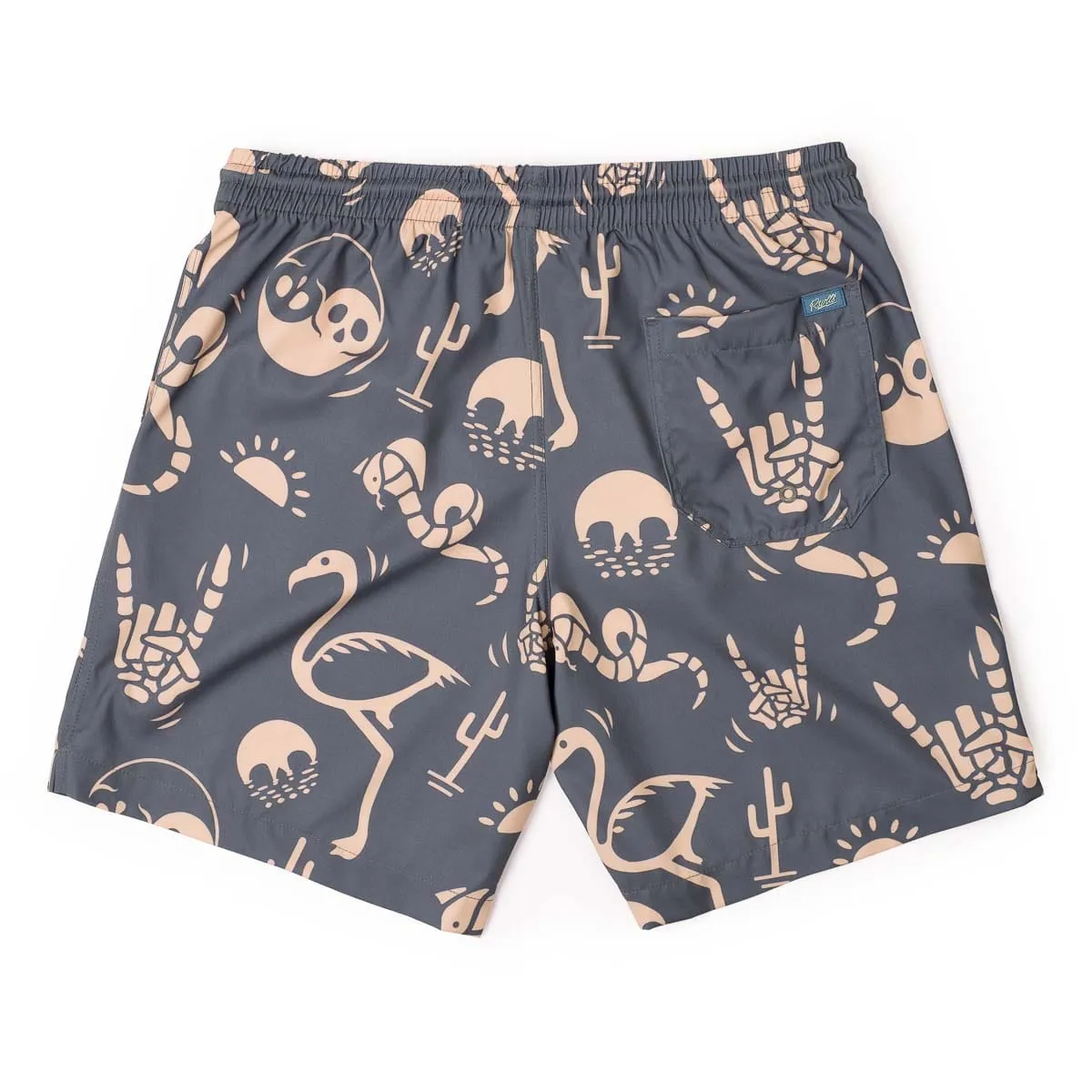 Snakes, Skulls, and Sunsets – Hybrid Shorts