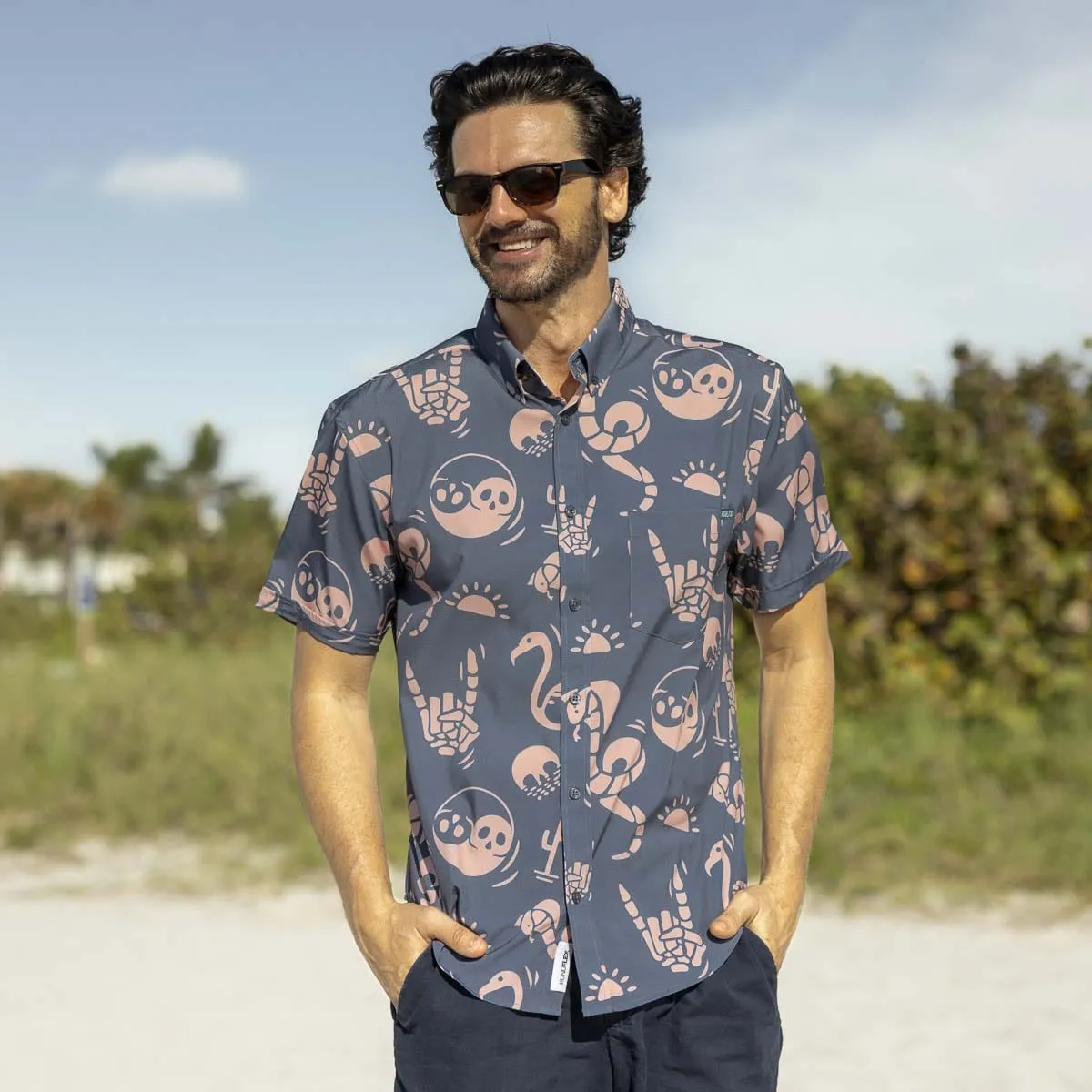 Snakes, Skulls, and Sunsets – KUNUFLEX Short Sleeve Shirt