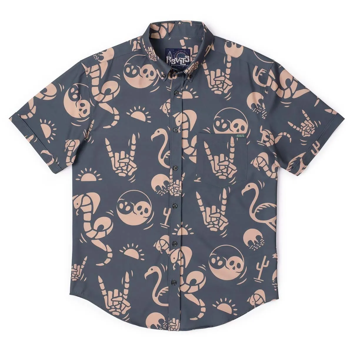 Snakes, Skulls, and Sunsets – KUNUFLEX Short Sleeve Shirt