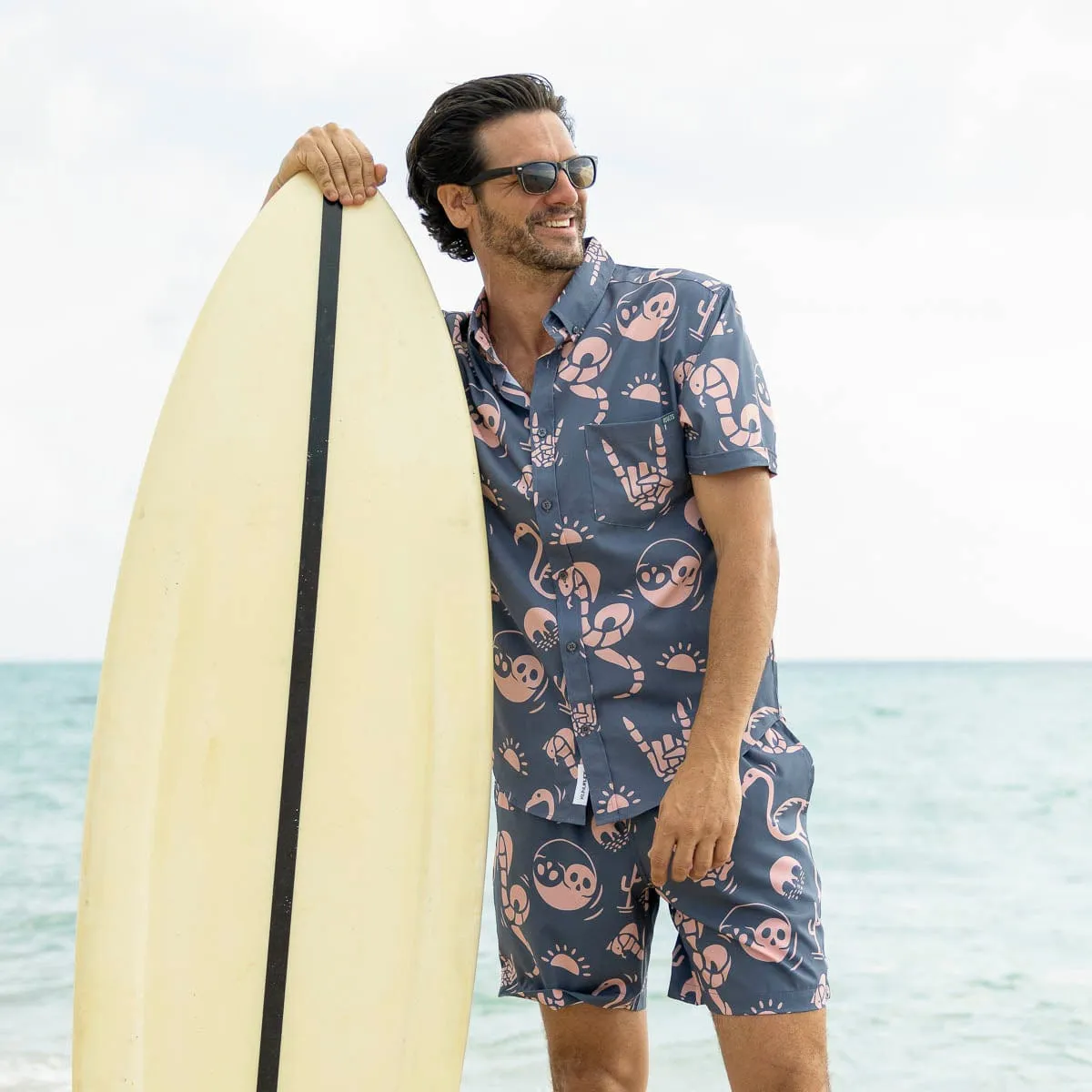 Snakes, Skulls, and Sunsets – KUNUFLEX Short Sleeve Shirt