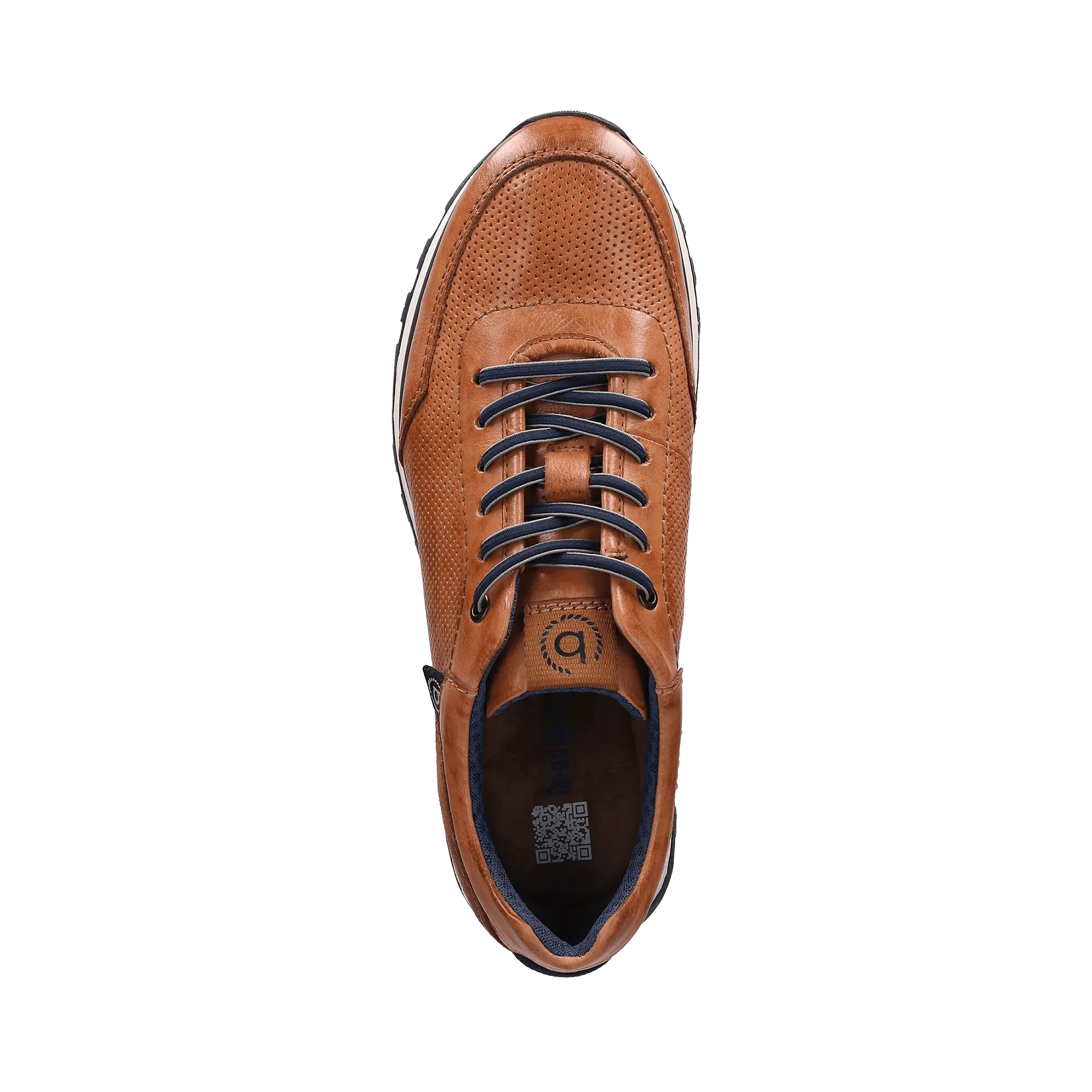 Sneaker cognac