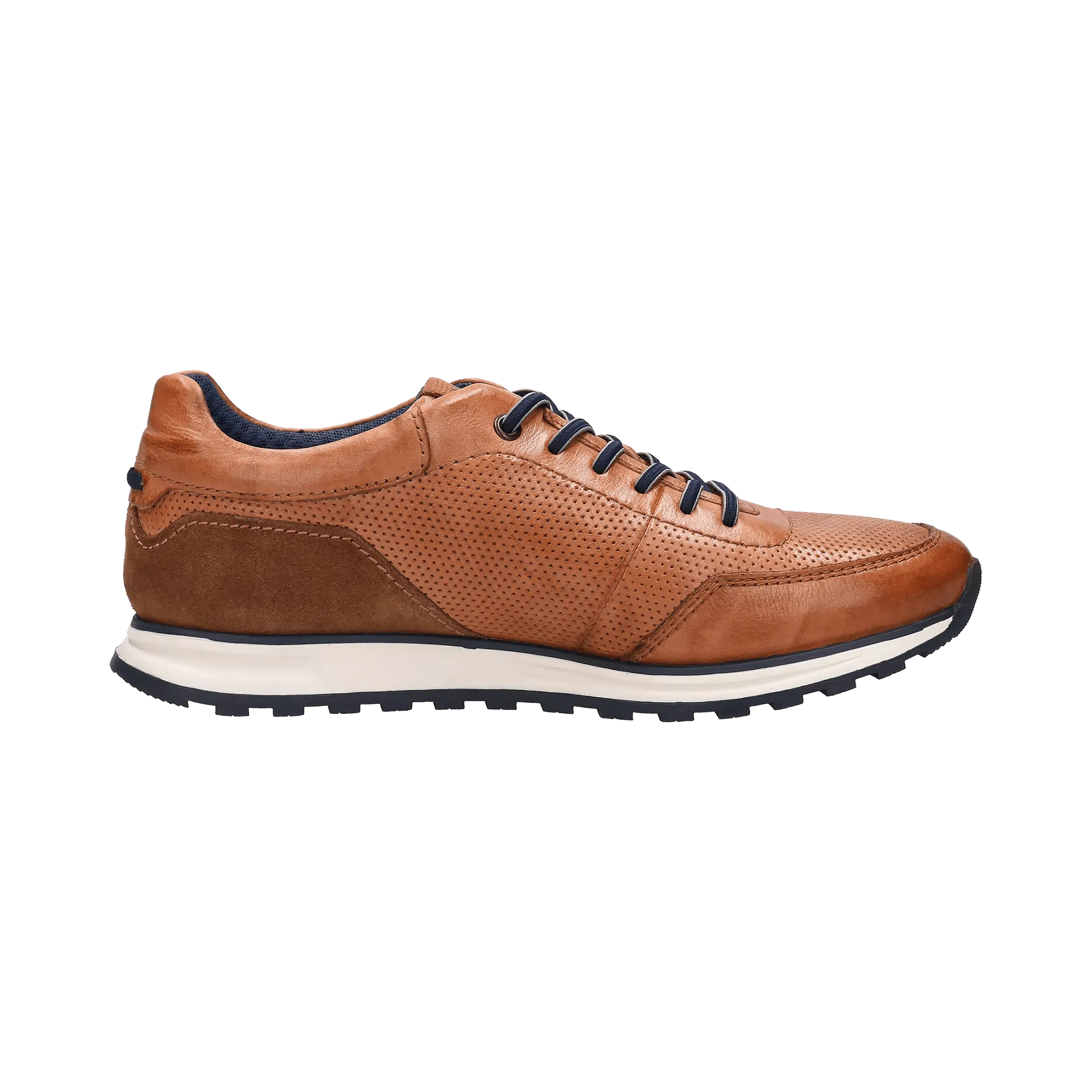 Sneaker cognac