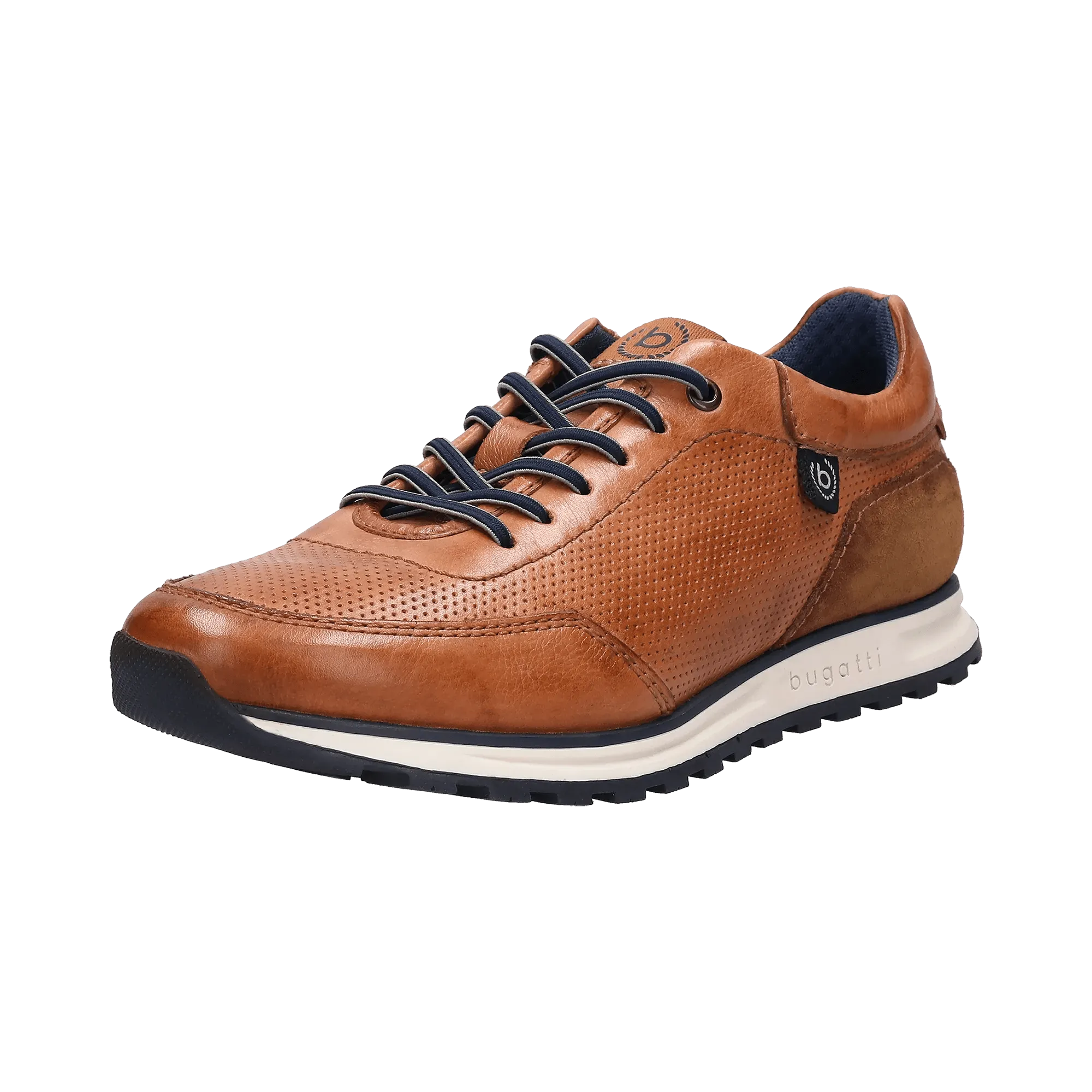 Sneaker cognac
