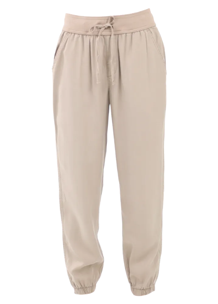 Solid Joggers -Taupe