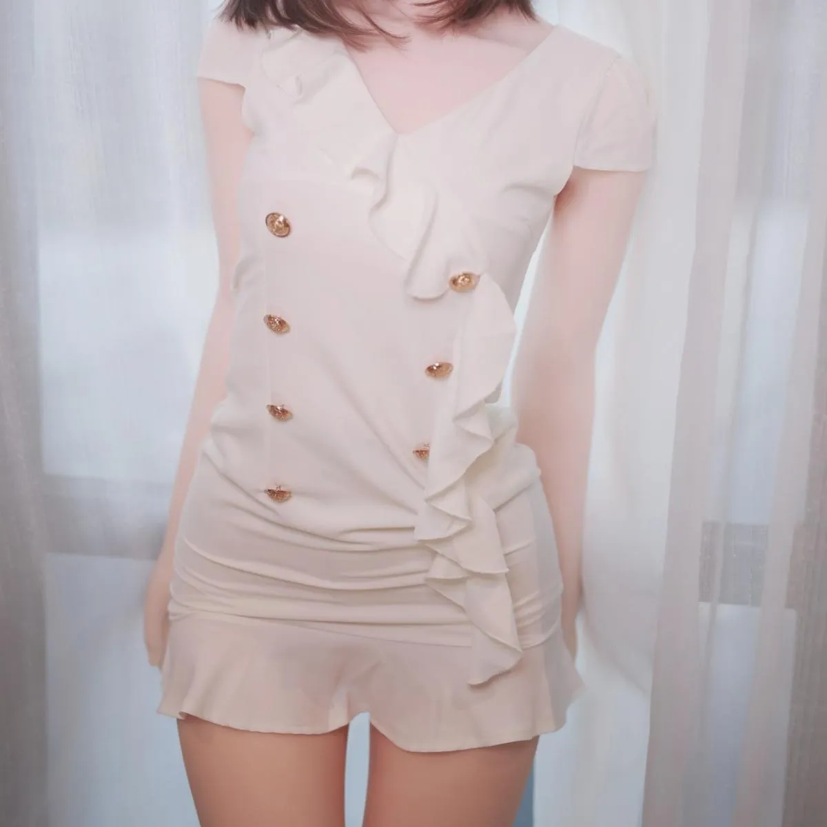 Sugar Babe Body Part 175cm - White