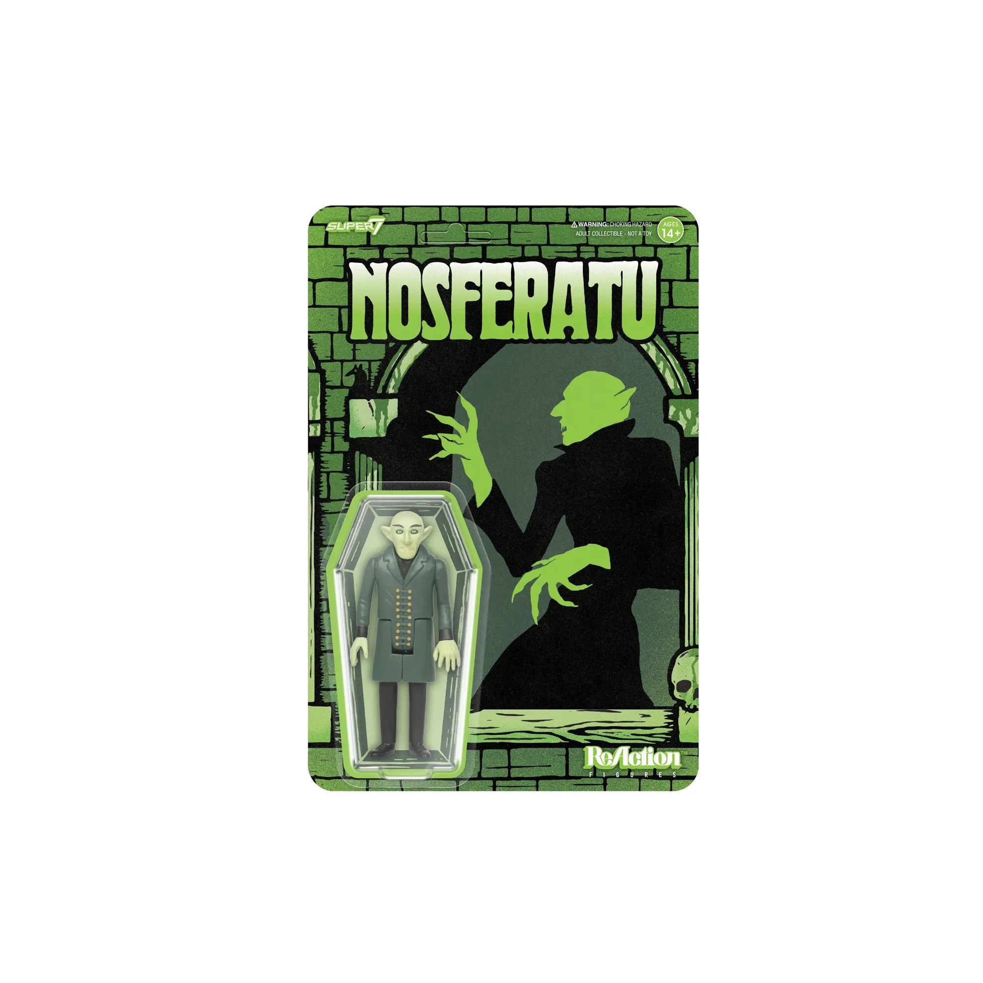 Super7 ReAction Figures Nosferatu Film Poster Figure