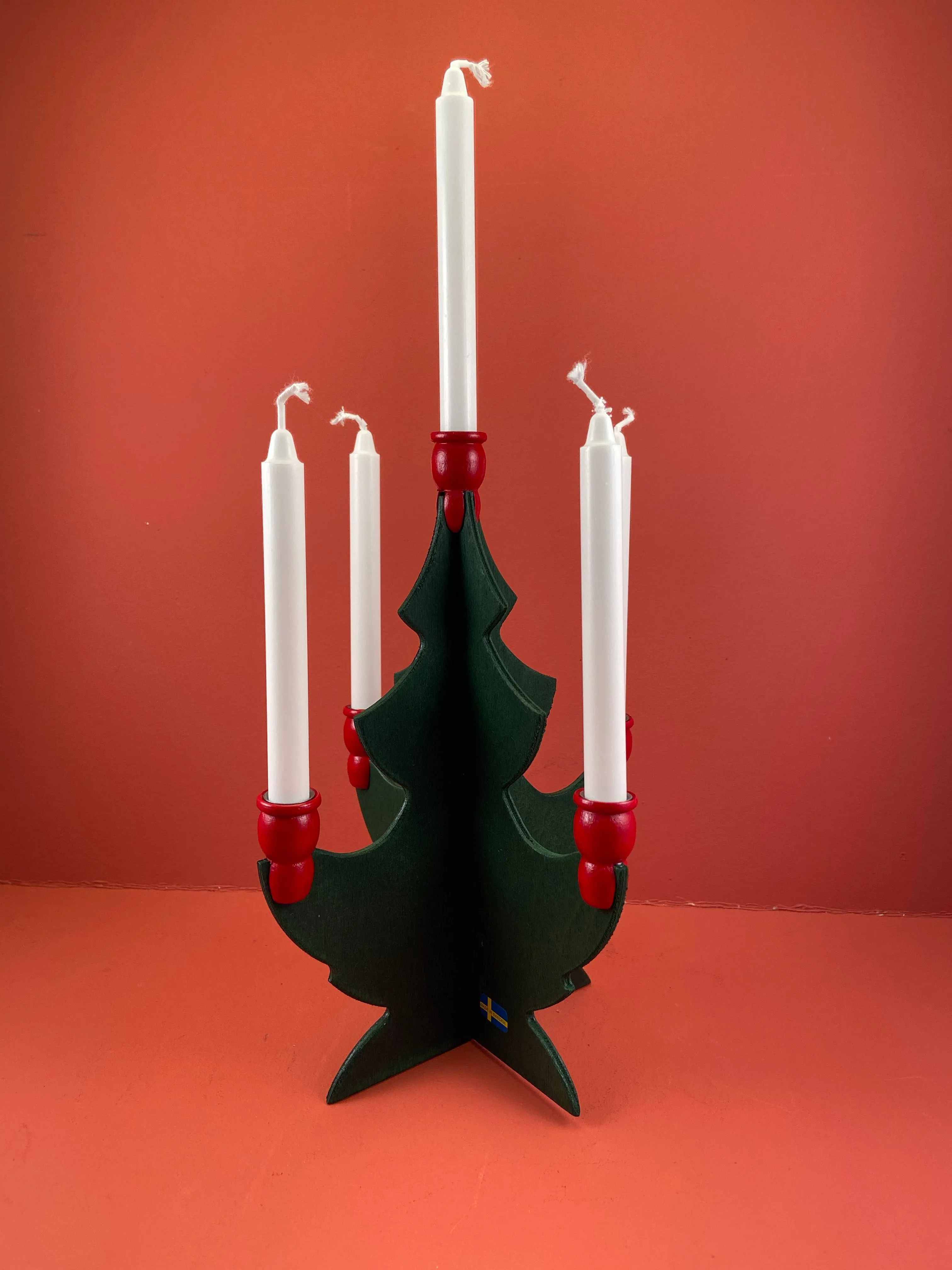 Swedish Christmas Decorations: Tree Candleholder