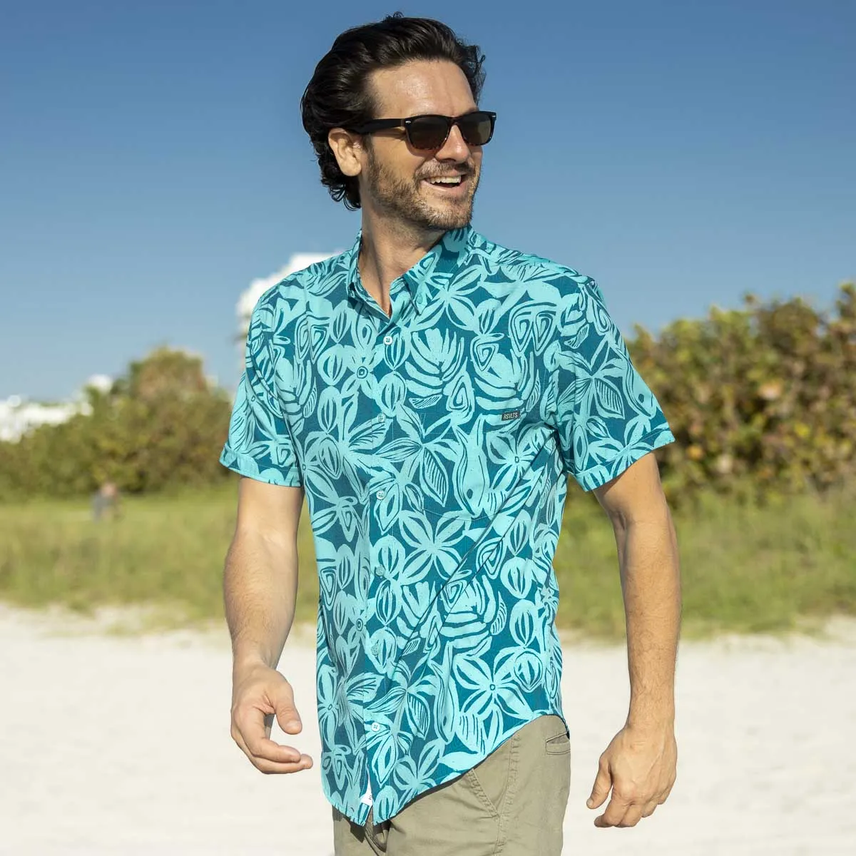 Sweet Blue Sea – KUNUFLEX Short Sleeve Shirt