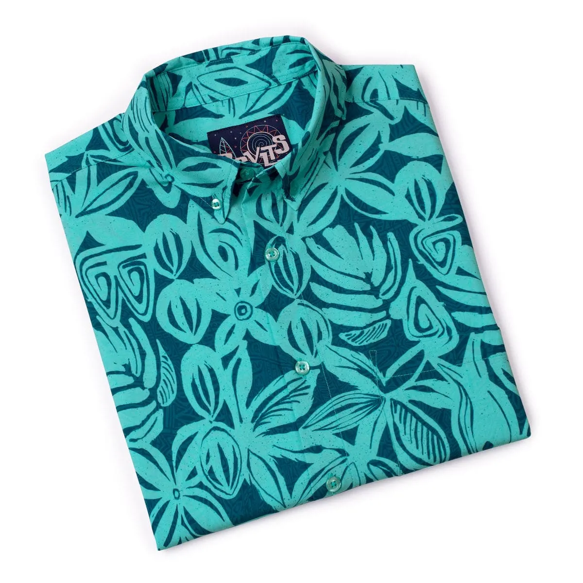 Sweet Blue Sea – KUNUFLEX Short Sleeve Shirt