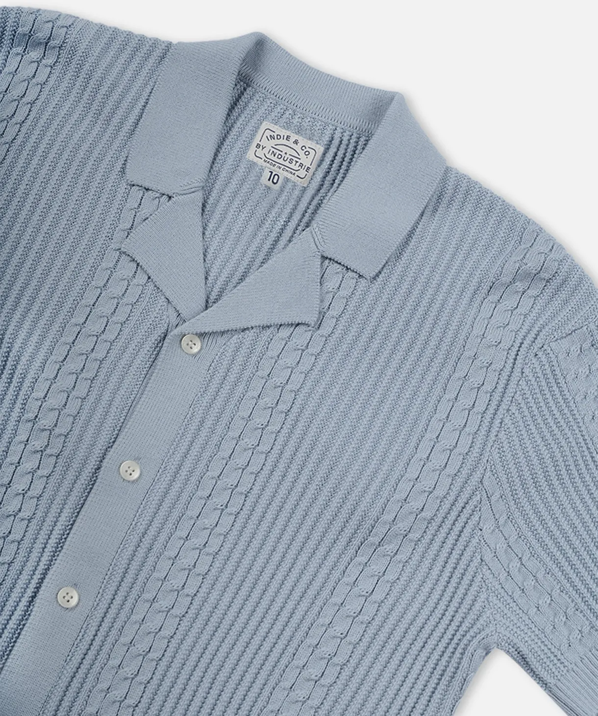 The Indie Laguna S/s Shirt - French Blue