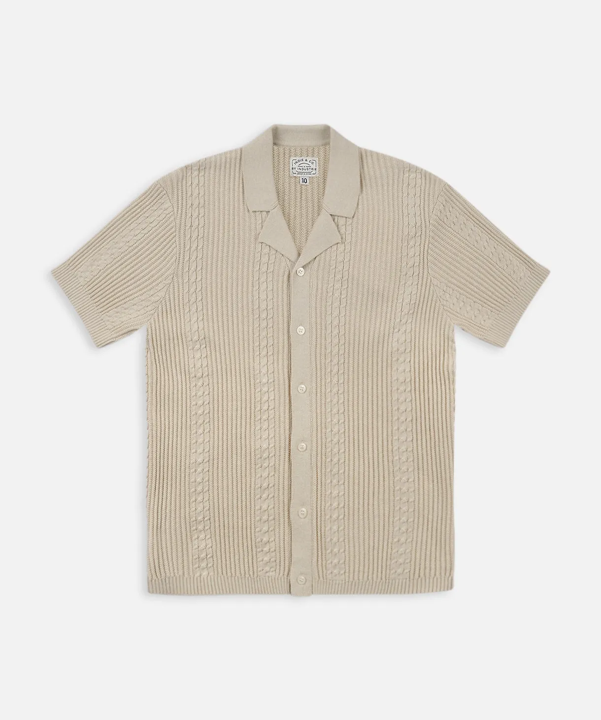 The Indie Laguna S/s Shirt - Sand