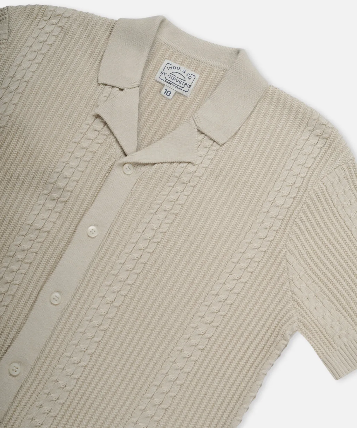 The Indie Laguna S/s Shirt - Sand