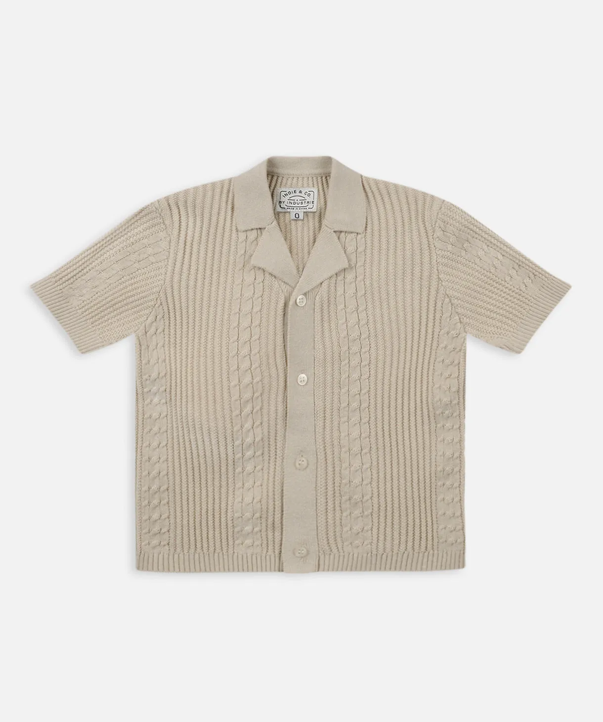 The Indie Laguna S/s Shirt - Sand