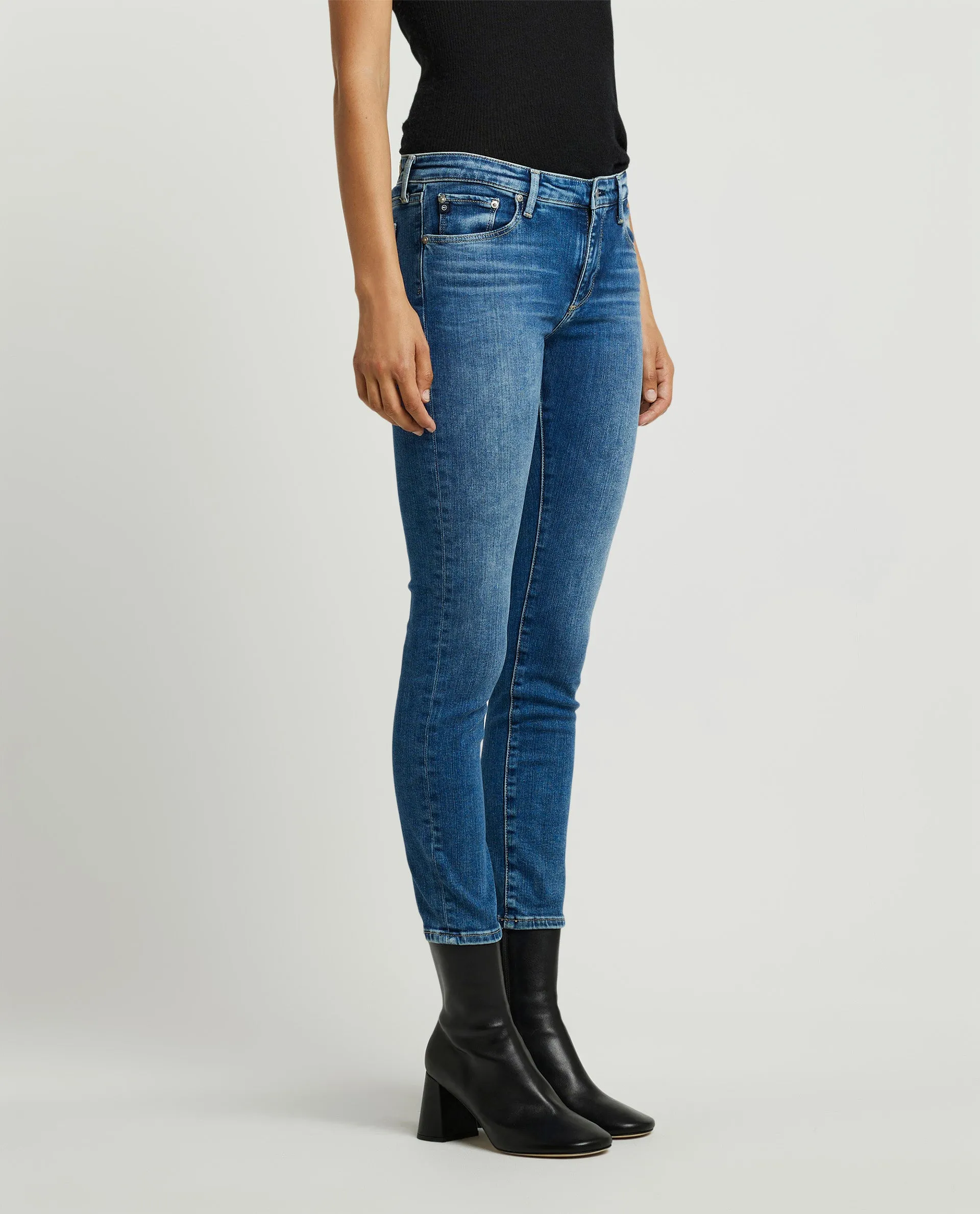 The Prima Ankle Jeans - Blauw
