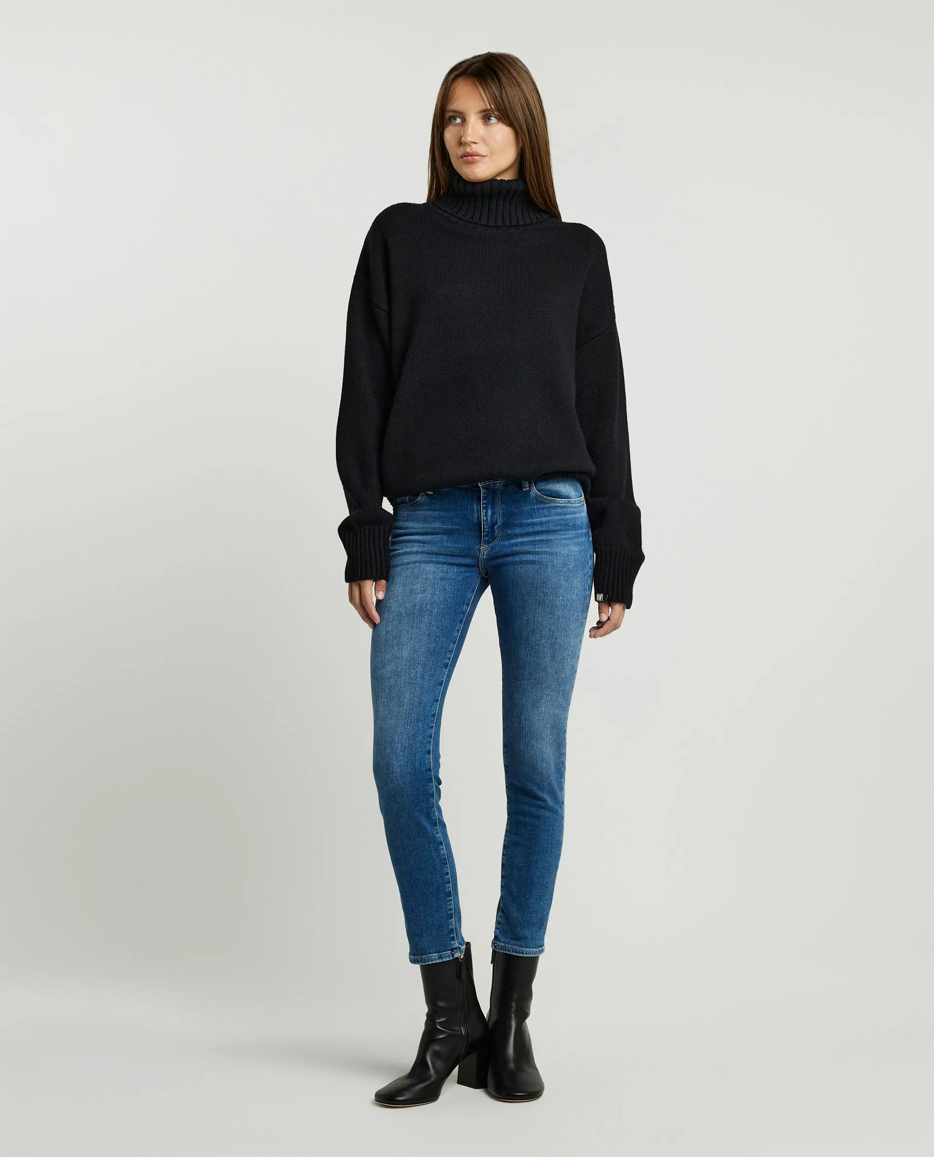 The Prima Ankle Jeans - Blauw