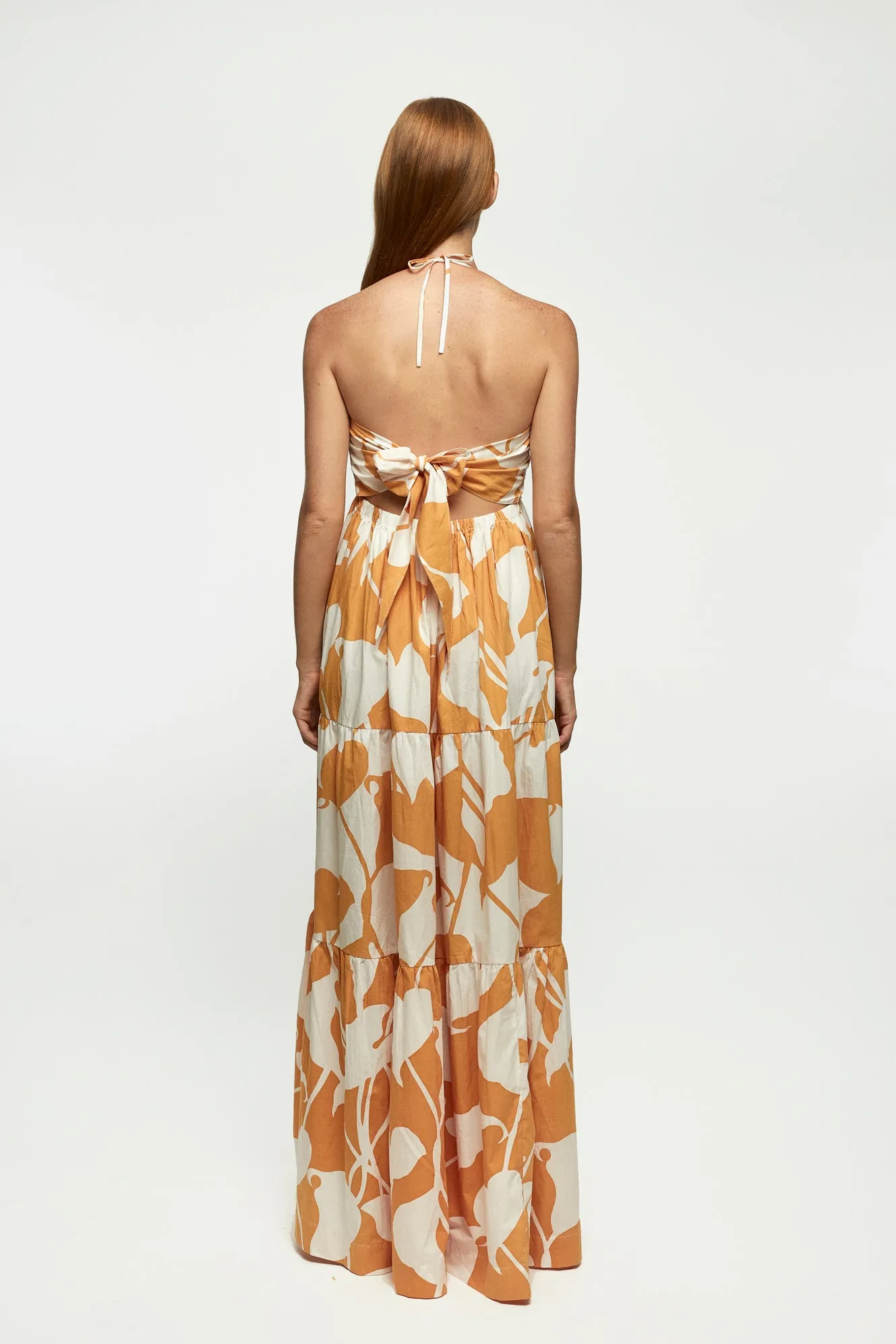 Tie Up Maxi Dress