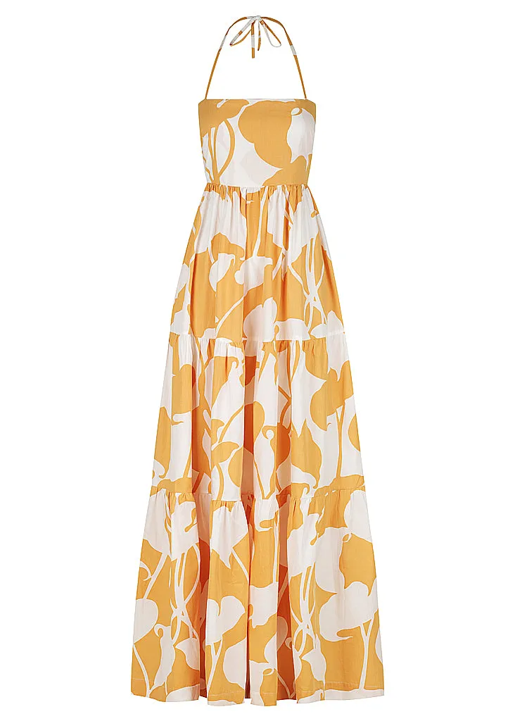 Tie Up Maxi Dress