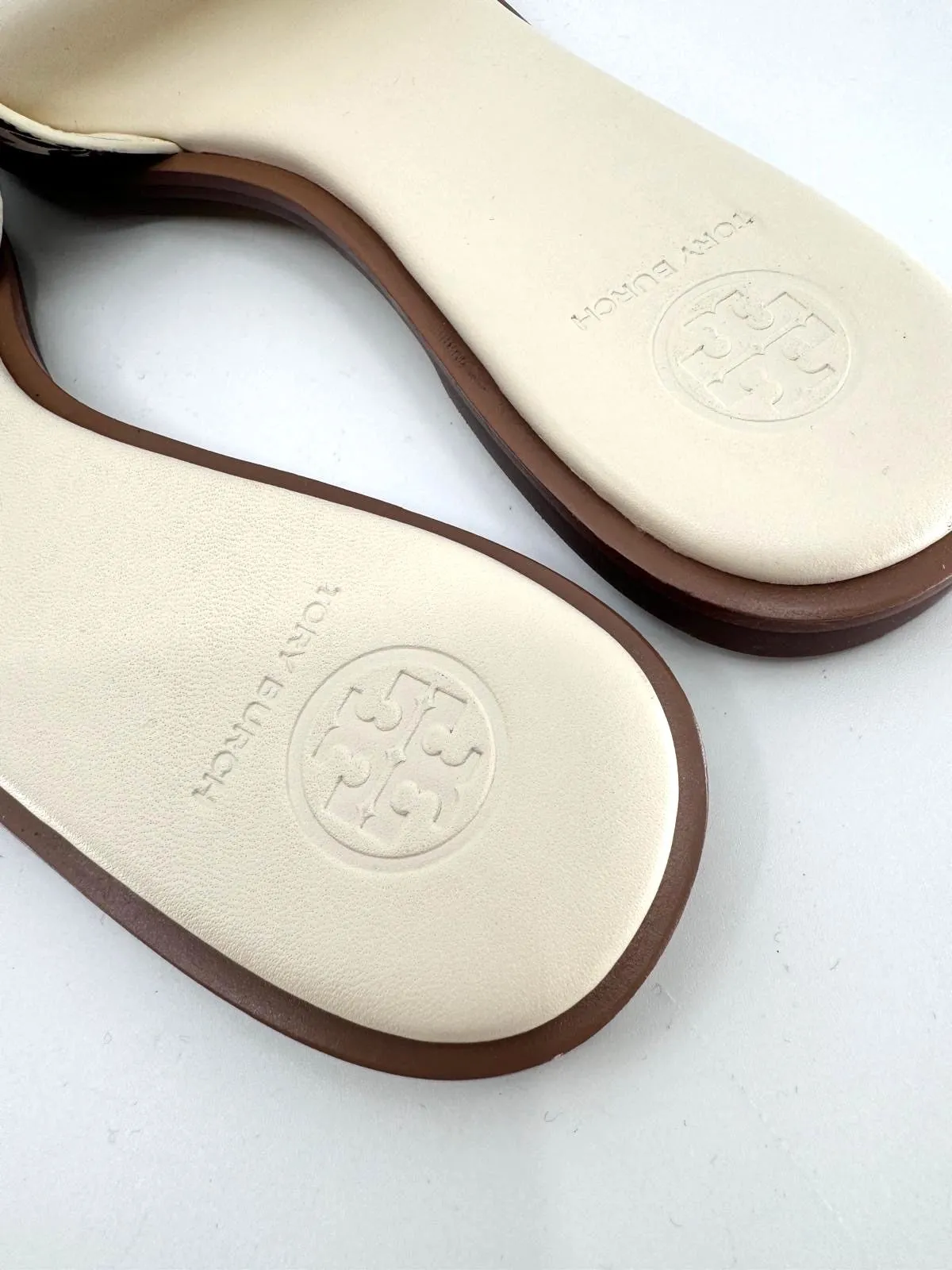 TORY BURCH EVERLY LEATHER SLIDE MULES