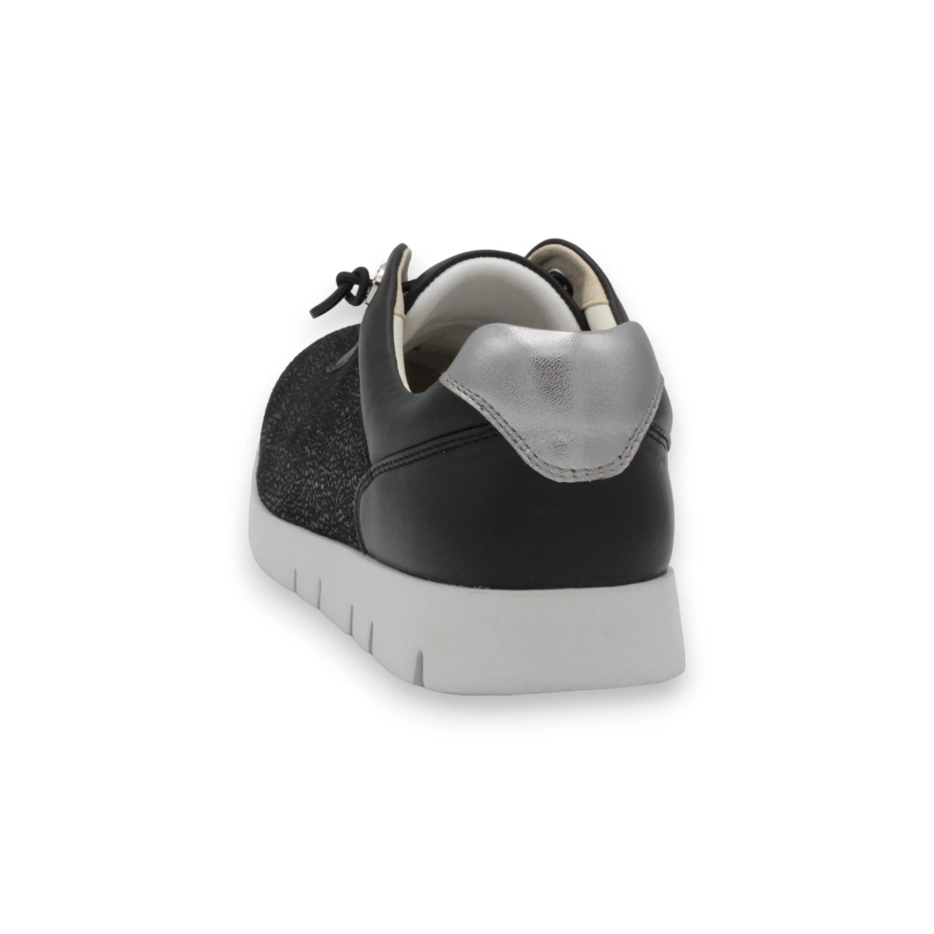Ultra-Lightweight Women's Sneakers with New Material Super Stretch Fabric, Soft Sheep Leather, and Swarovski Crystal Eyelets #FJ129