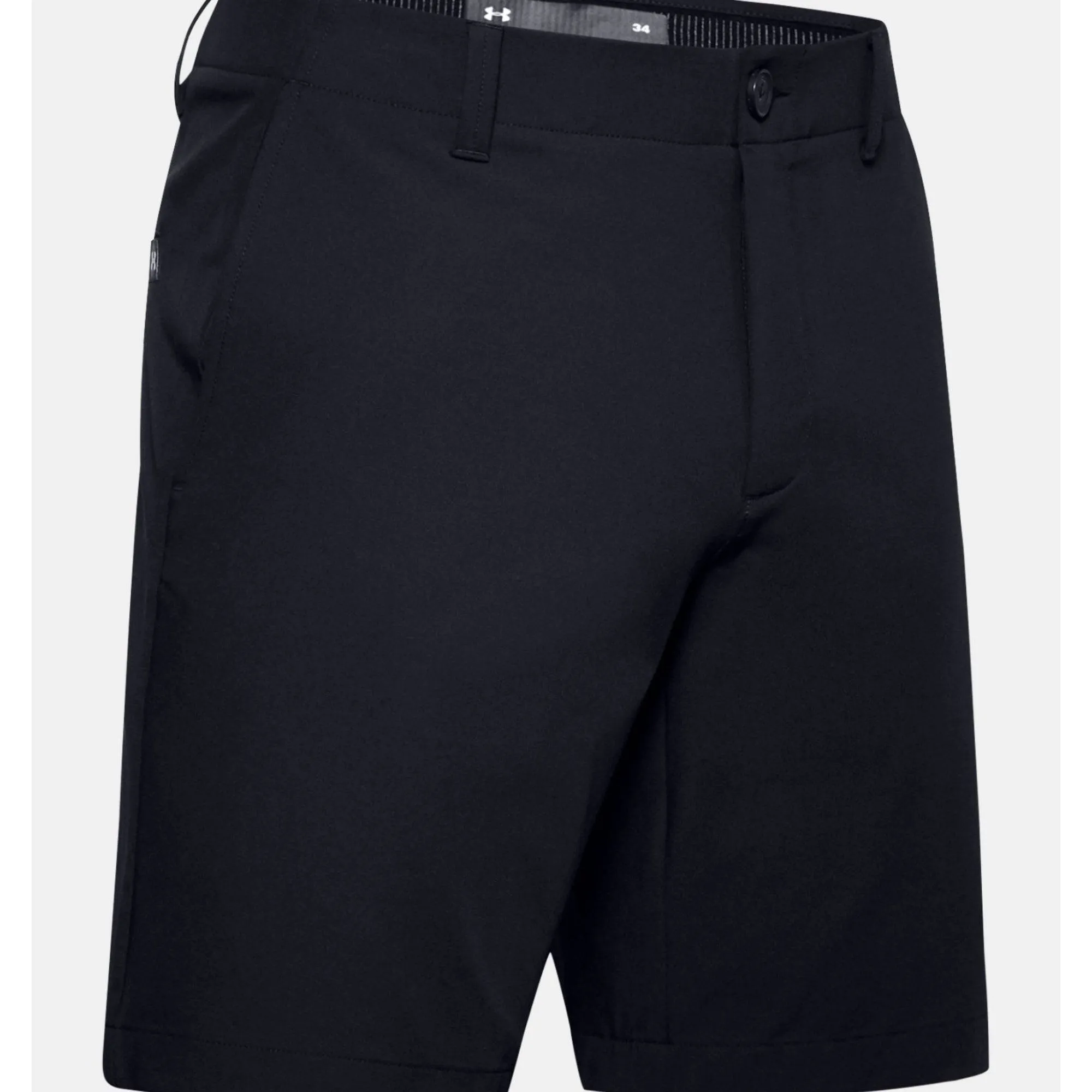 Under Armour Mens Iso-Chill Shorts - BLACK/BLACK/HALO GRAY