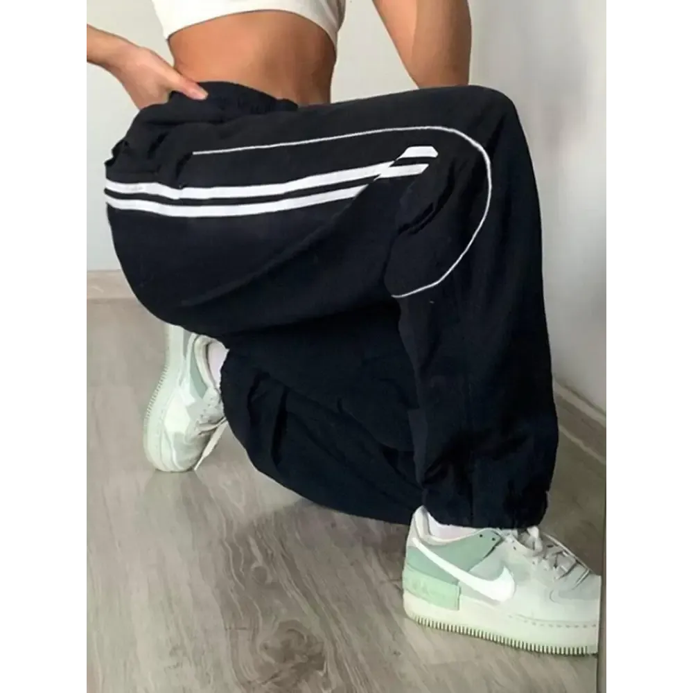 Unisex Y2K Nylon Sweatpants