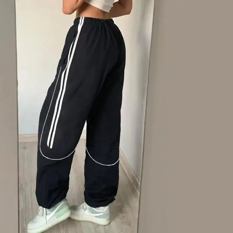Unisex Y2K Nylon Sweatpants