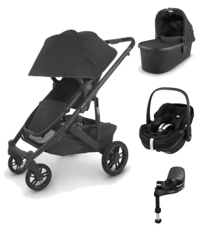 UPPAbaby Cruz V2 with Pebble 360 PRO 2 Car Seat and Base - Jake