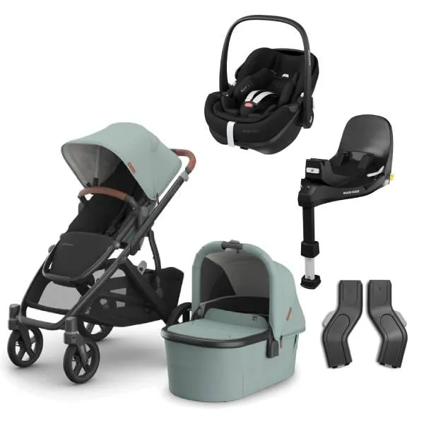 UPPAbaby Vista V3 Pushchair with Pebble 360 PRO2 & Base - Kenzi