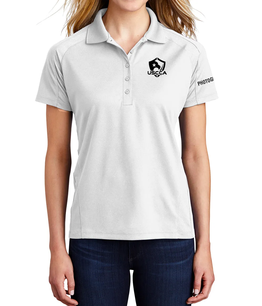 USCCA Ladies Sport-Tek®  Dri-Mesh Pro Polo