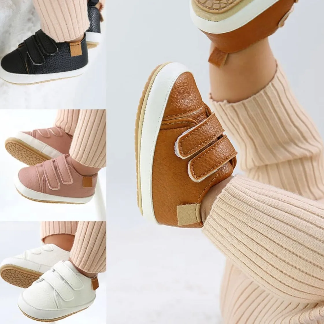 Velcro Prewalkers | Milk