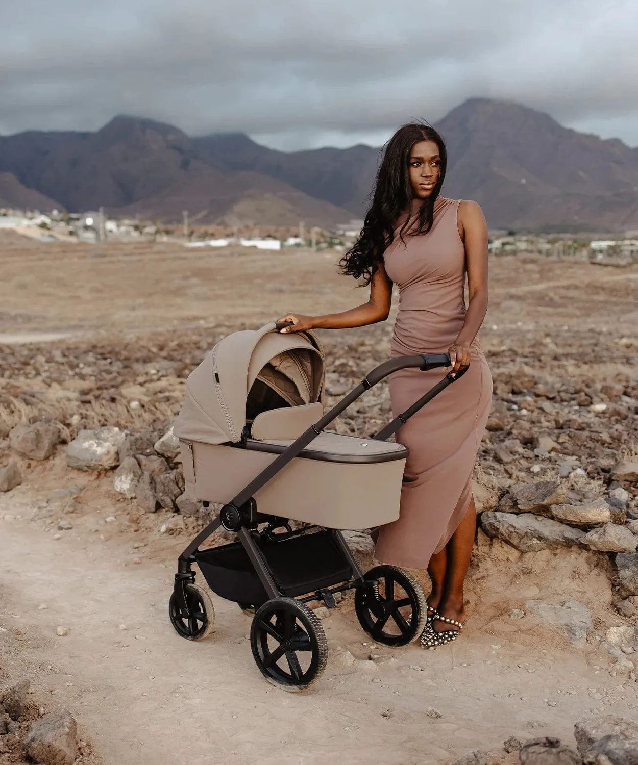 Venicci 4 in 1 Tinum UPLINE SE (Pebble 360 PRO2) Travel System - Powder