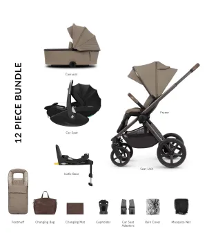 Venicci 4 in 1 Tinum UPLINE SE (Pebble 360 PRO2) Travel System - Powder