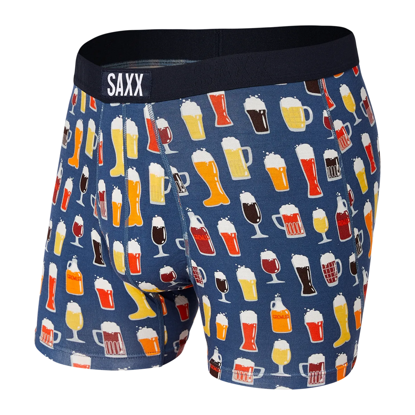 Vibe Boxer Brief - Dark Denim Pitch Perfect