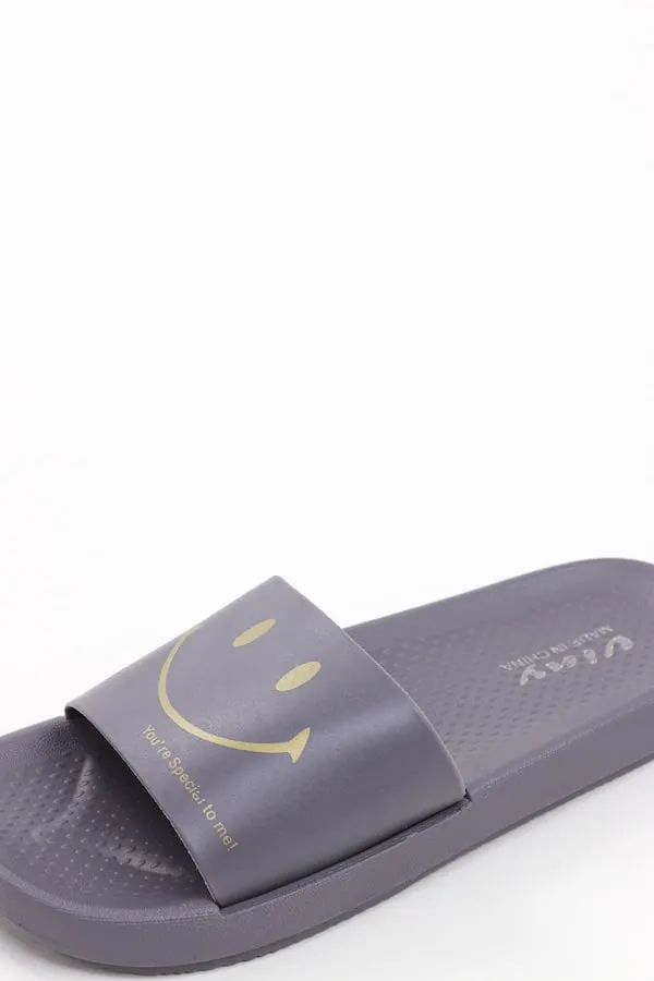 Viny - Women's Smile Slides
