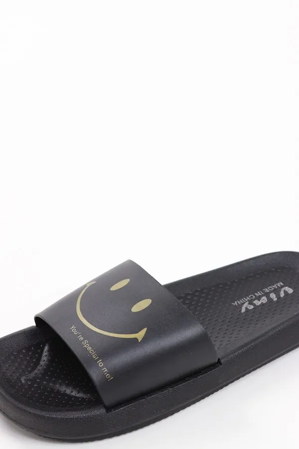 Viny - Women's Smile Slides