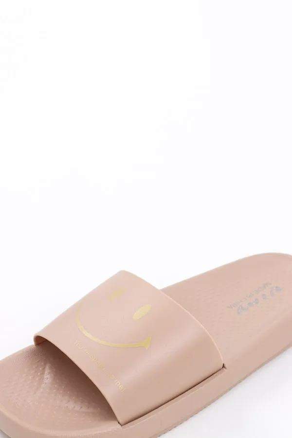 Viny - Women's Smile Slides