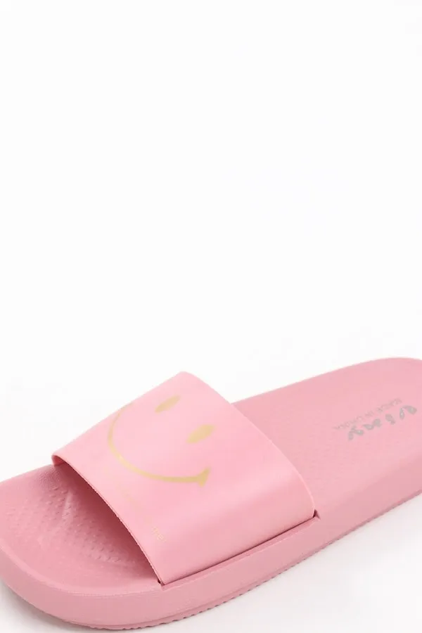 Viny - Women's Smile Slides