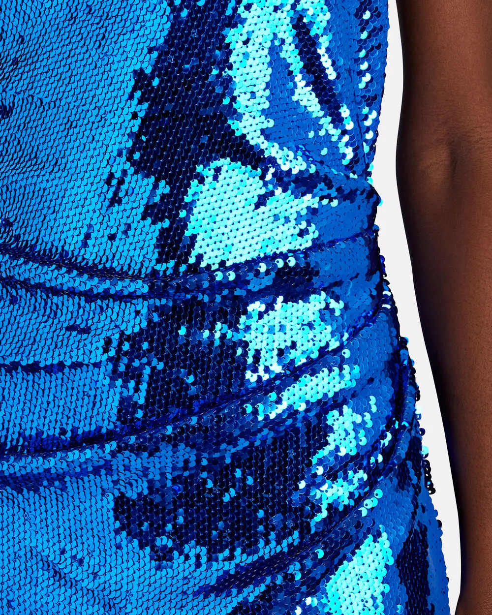 Virt Open-Back Sequined Maxi Dress