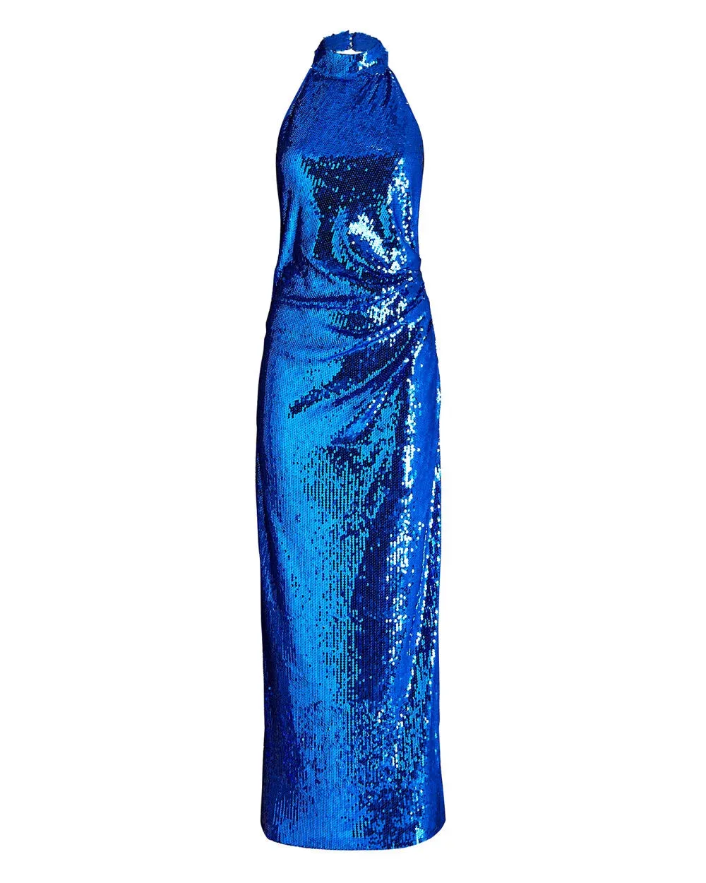 Virt Open-Back Sequined Maxi Dress