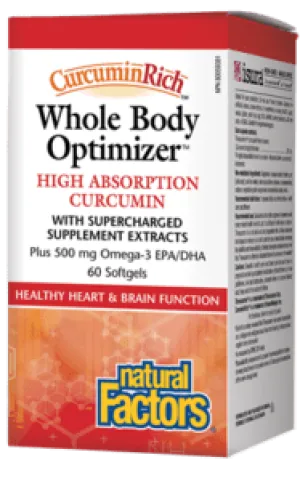 Whole Body Optimizer with Curcumin - 60 softgels