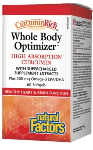 Whole Body Optimizer with Curcumin - 60 softgels