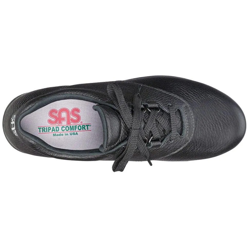 Women's Liberty Non Slip Lace Up Shoe in Black
