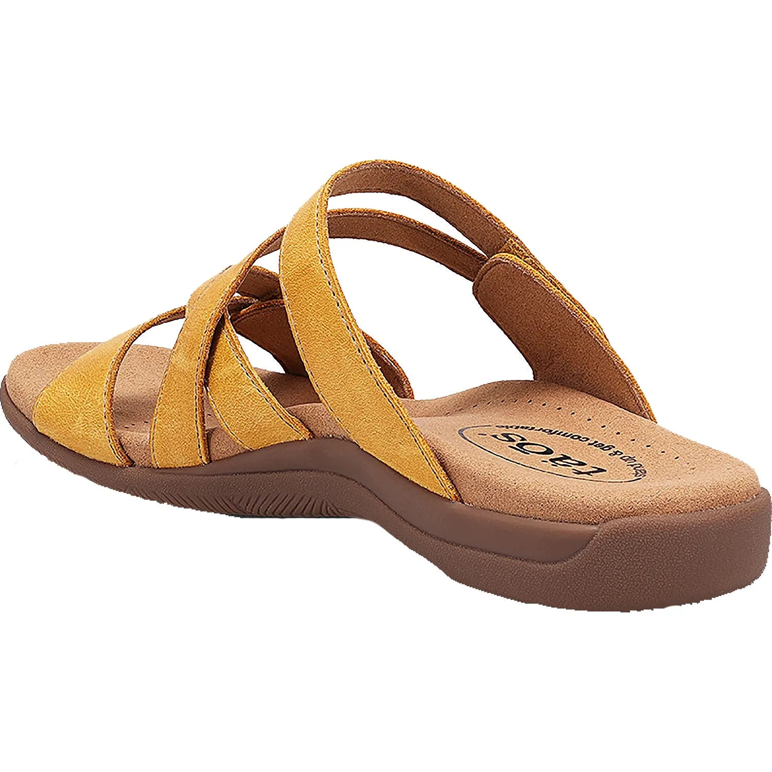 Women's Taos Double U Yellow Leather