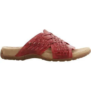 Women's Taos Guru Red Leather